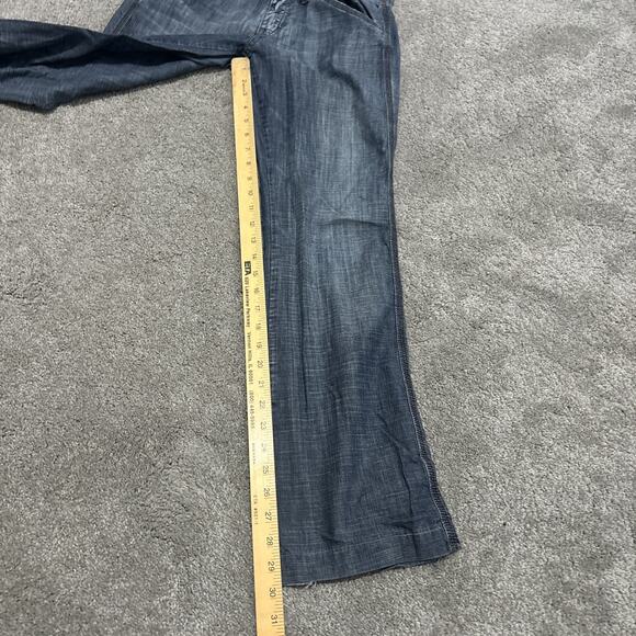 Diesel Nadar Jeans Size 27 Bootcut Jeans Blue Made In Italy - Picture 8 of 8